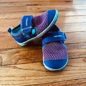 Merrell Bare Steps H2O Purple/Turquoise Toddler | 5M